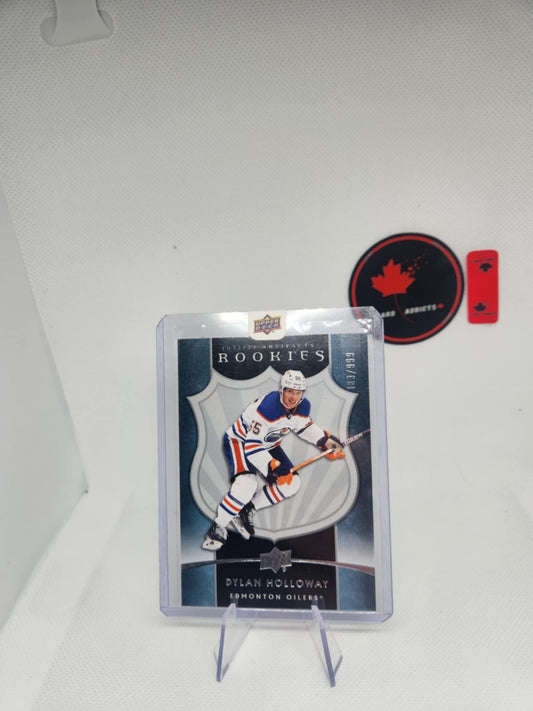 2022-23 Upper Deck Artifacts 2005-06 Retro Rookies /999 Dylan Holloway Rookie RC