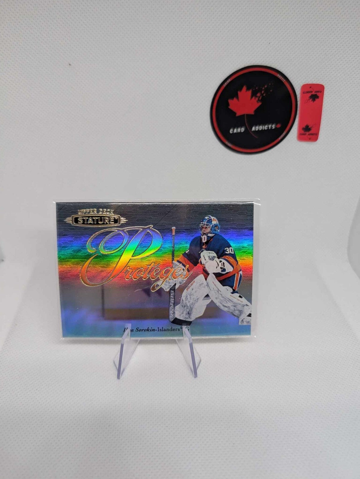 2020-21 Upper Deck Stature Ilya Sorokin Proteges