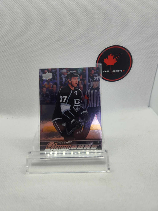 2015-16 Upper Deck Young Guns Silver Foil #216 Nick Shore - Rookie