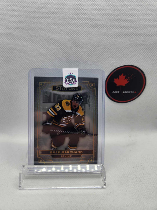 2022-23 Upper Deck Stature #28 Brad Marchand 3 Available