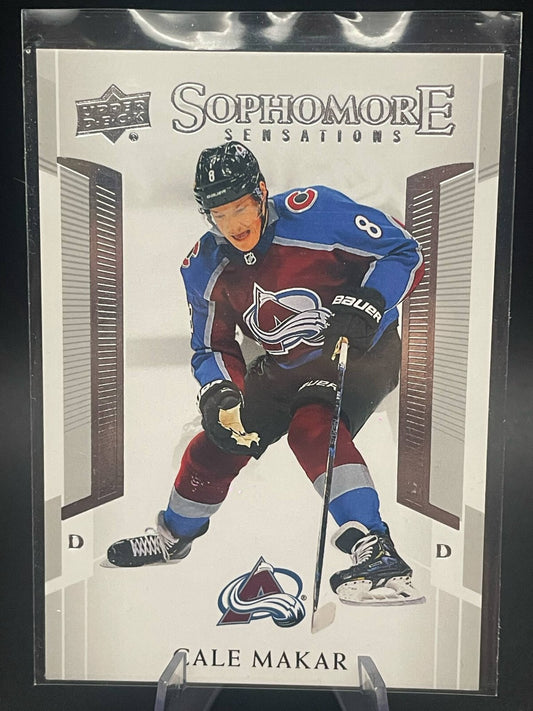 2020-21 Upper Deck Sophomore Sensations Cale Makar #SO-5