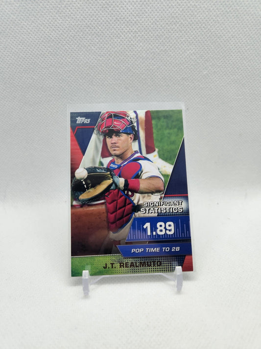 2021 Topps Series 2 J.T. Realmuto Significant Statistics #SS-25