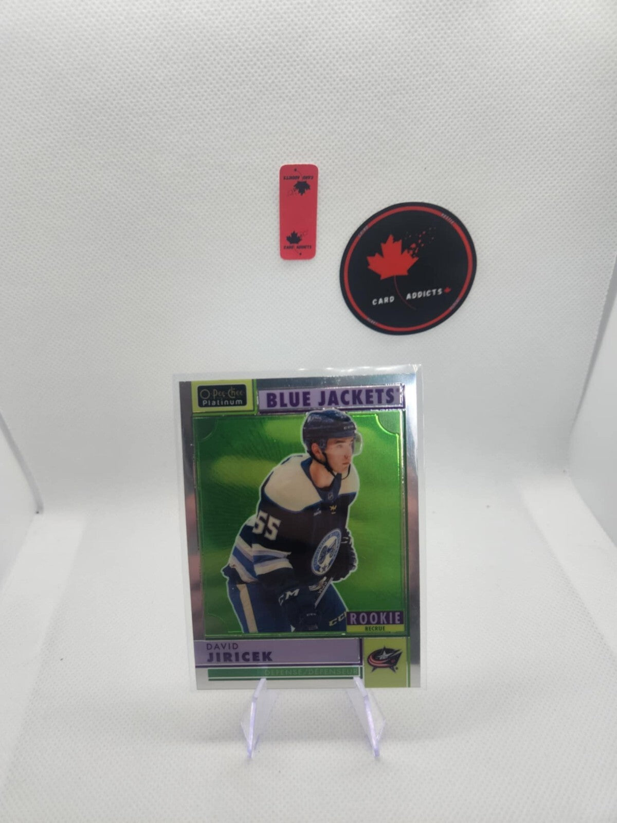 David Jiricek 2022-23 O-Pee-Chee Platinum Retro Rookie