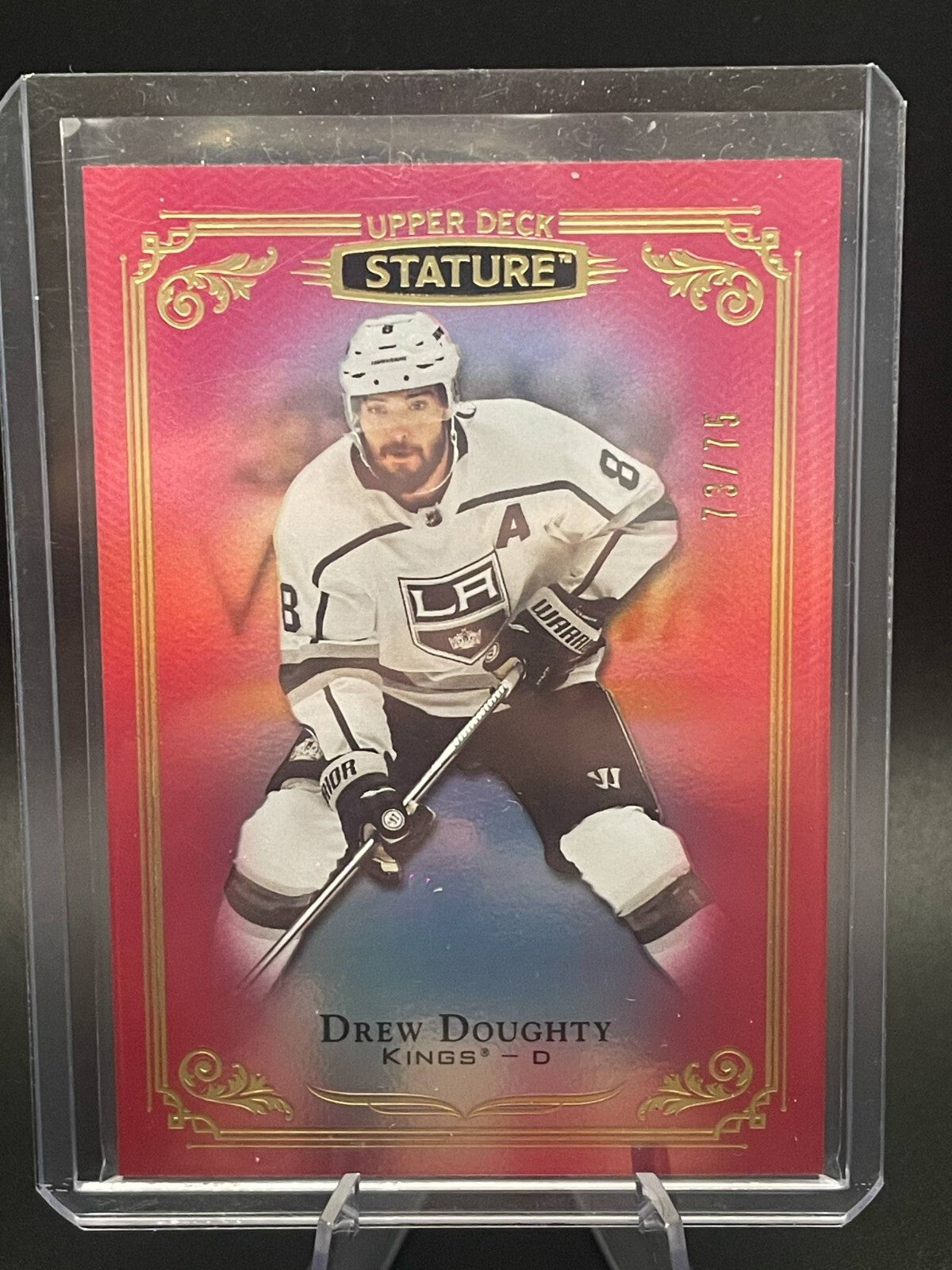 2019-20 Upper Deck Stature Drew Doughty Red /75
