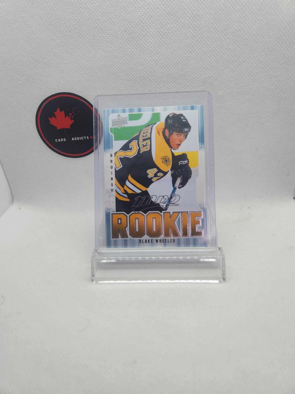 2008-09 Upper Deck MVP Rookie Blake Wheeler RC #327