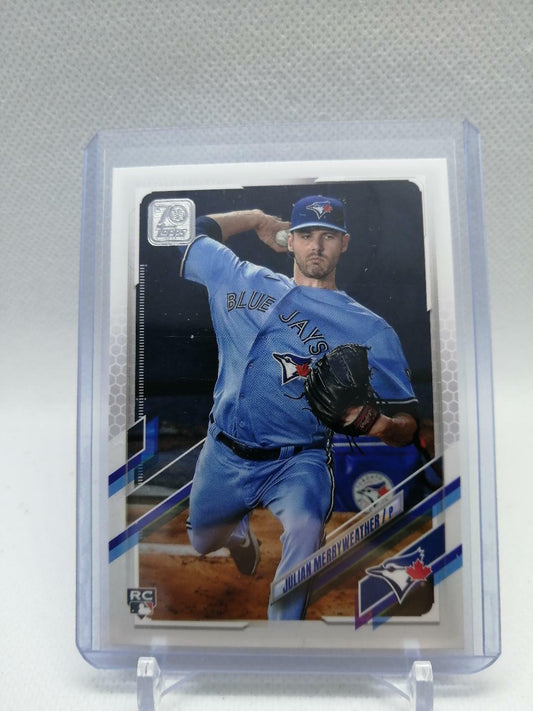 2021 Topps Series 2 Julian Merryweather RC #581 Toronto Blue Jays