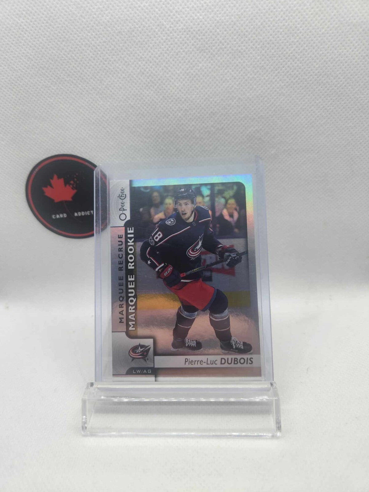17-18 UD Series 2 Opee Chee Marquee Rookie Silver SP 632 Pierre-Luc Dubois