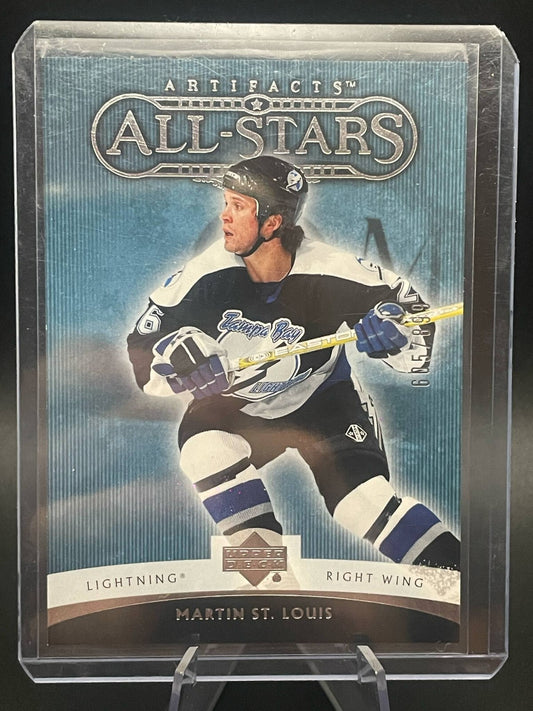 2005-06 MARTIN ST. LOUIS UD ARTIFACTS ALL-STARS SP CARD #193 LIGHTNING #/899