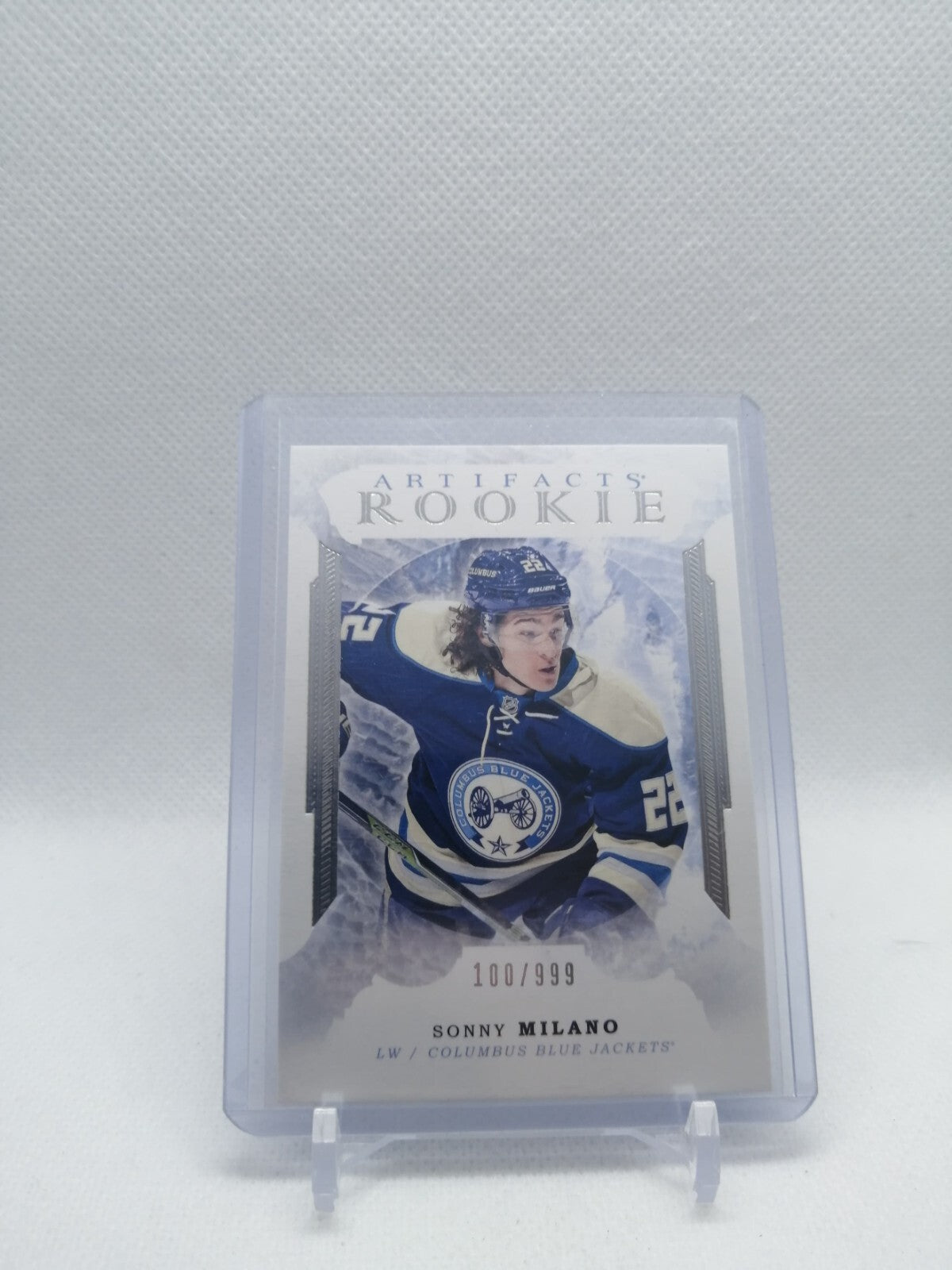 16-17 UD Artifacts Hockey Rookies 162 Sonny Milano /999