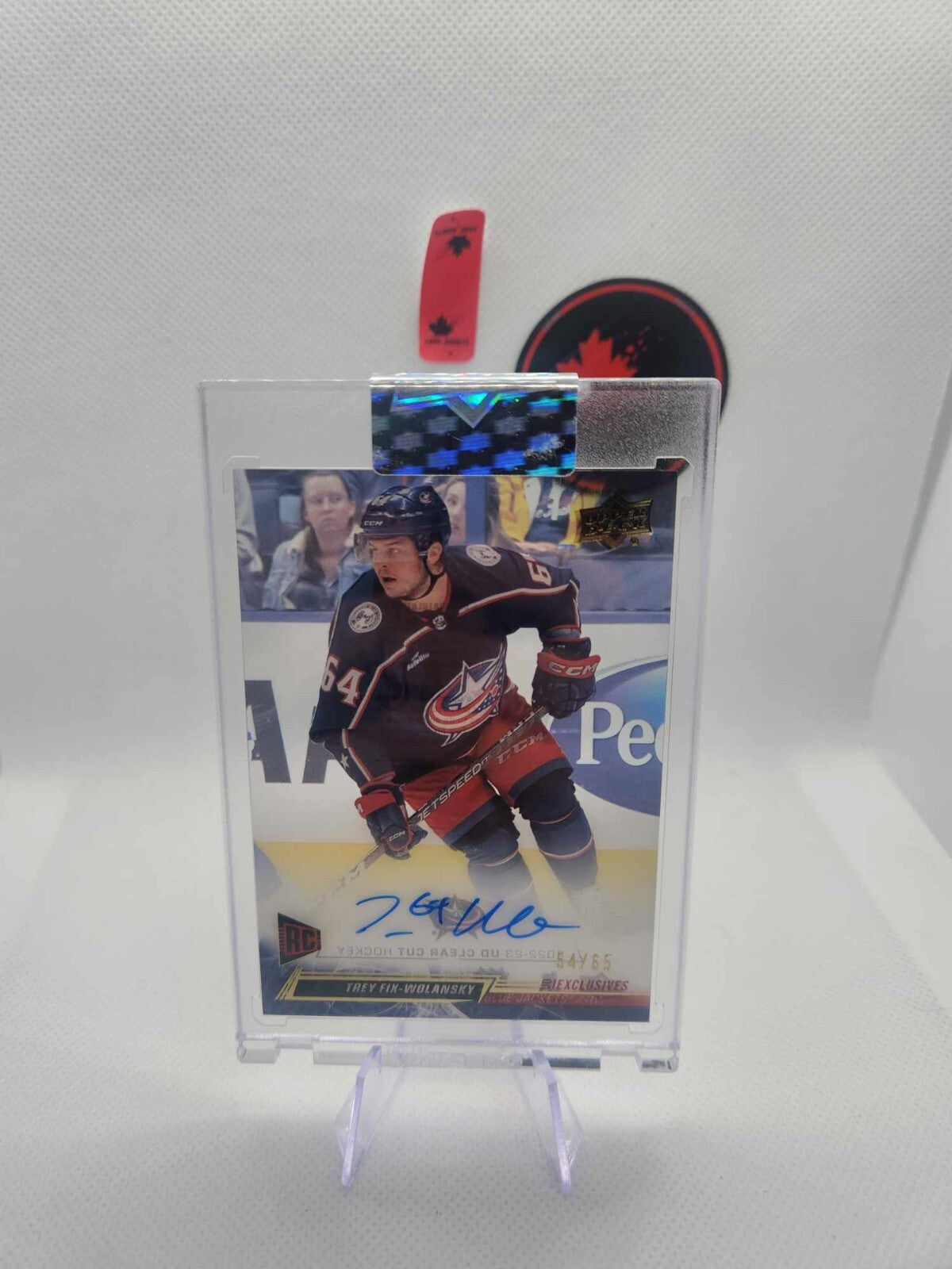 22/23 UD CLEAR CUT TREY FIX-WOLANSKY RC ROOKIE AUTOGRAPH AUTO Exclusives /65