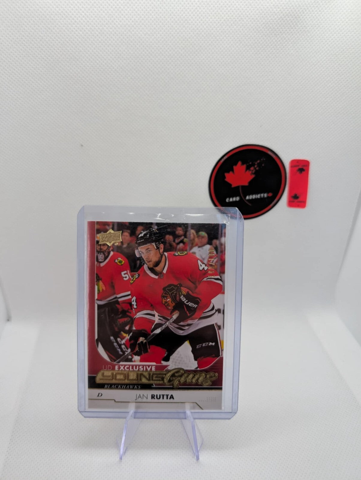2017-18 Upper Deck Young Guns Exclusives /100 Jan Rutta #452 Rookie RC