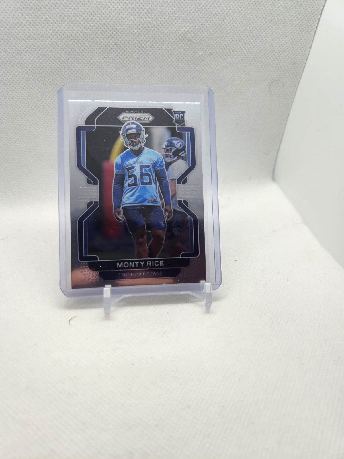 2021 Panini Prizm NFL Football Monty Rice #420 Base Rookie RC Titans