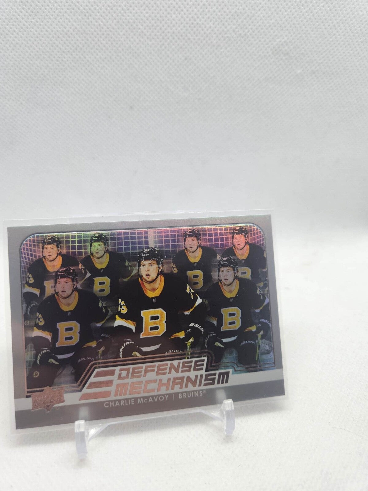 22/23 UD SERIES 1 CHARLIE MCAVOY DEFENSE MECHANISM INSERT #20