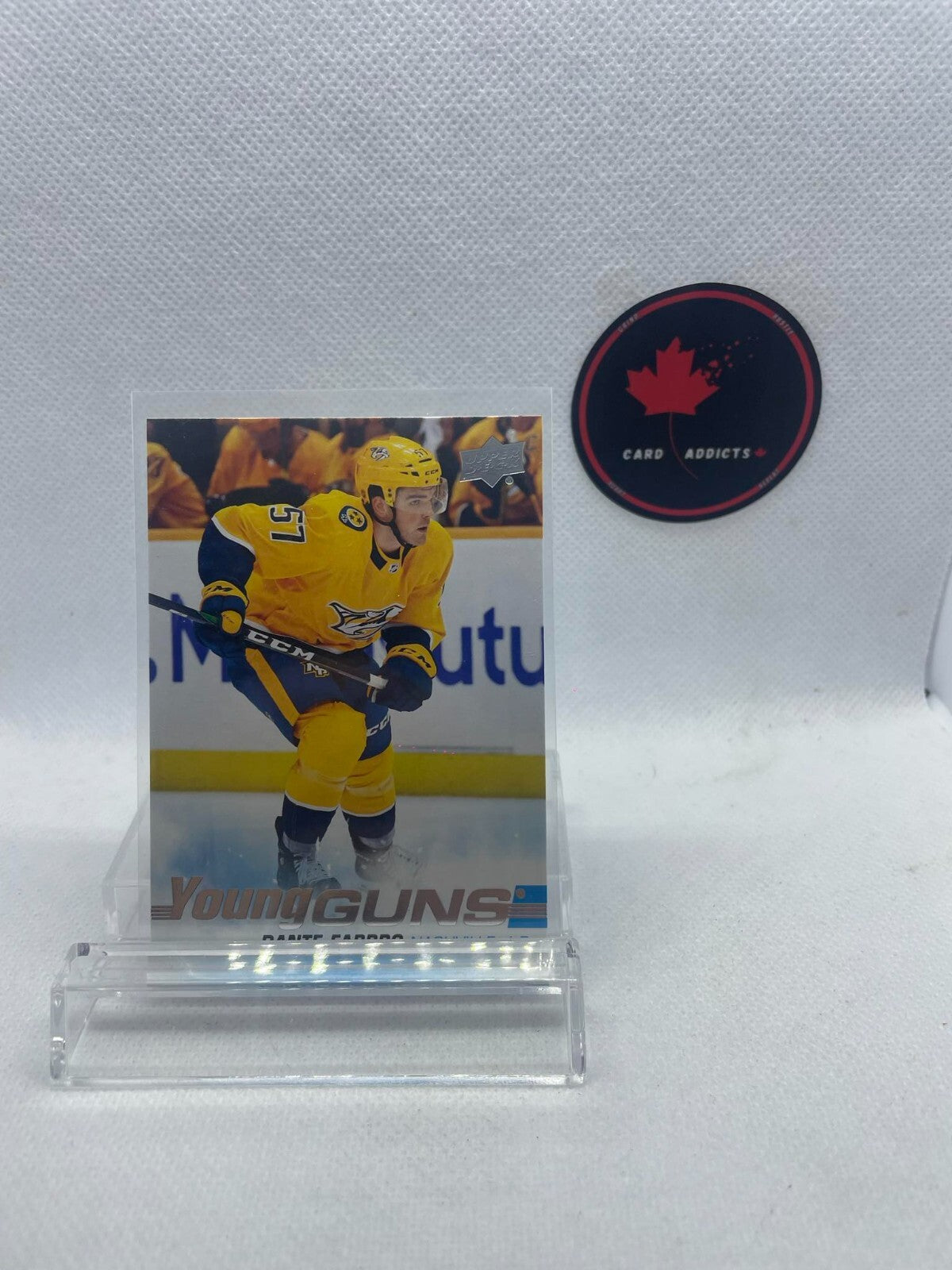 2019-20 Upper Deck Young Guns Hockey Rookie RC #229 Dante Fabbro