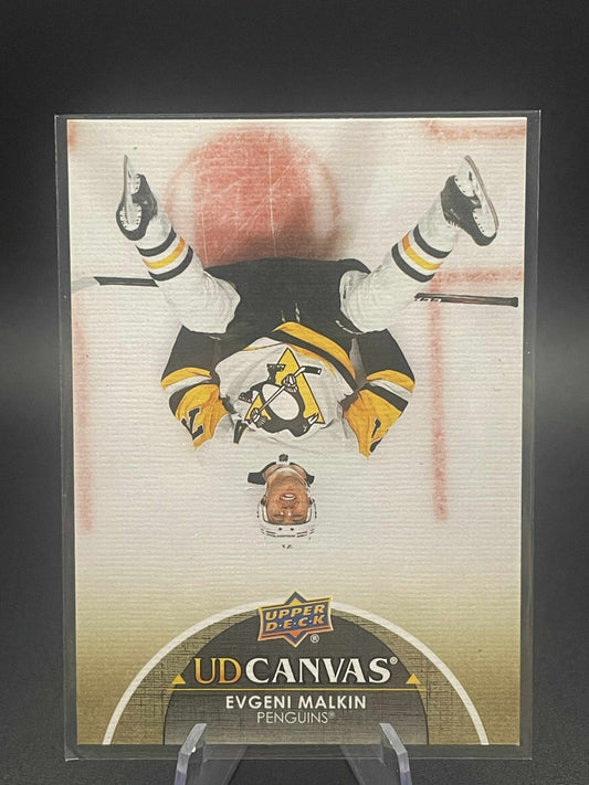 2021 Upper Deck Evgeni Malkin UD Canvas #C64 Pittsburgh Penguins