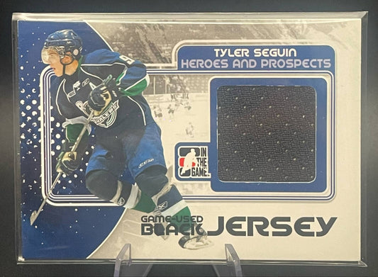 2010-11 ITG Heroes and Prospects Game-Used Black Jersey Tyler Seguin Rookie RC