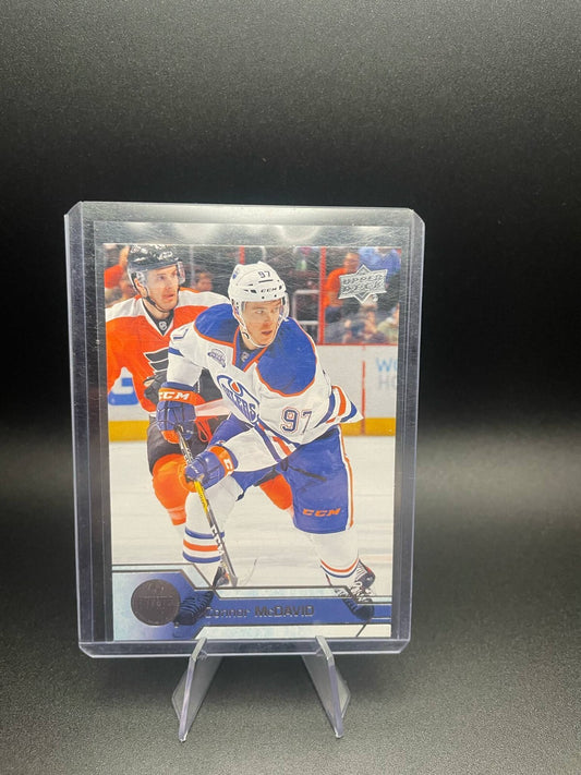 2016-17 Upper Deck Connor McDavid second year card # 75