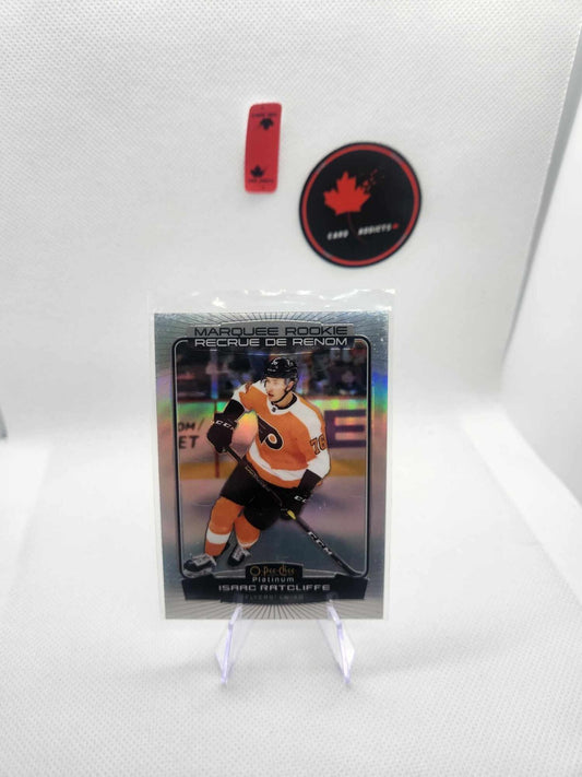 2022-23 O-Pee-Chee Platinum Marquee Rookie Rainbow #218 Isaac Ratcliffe