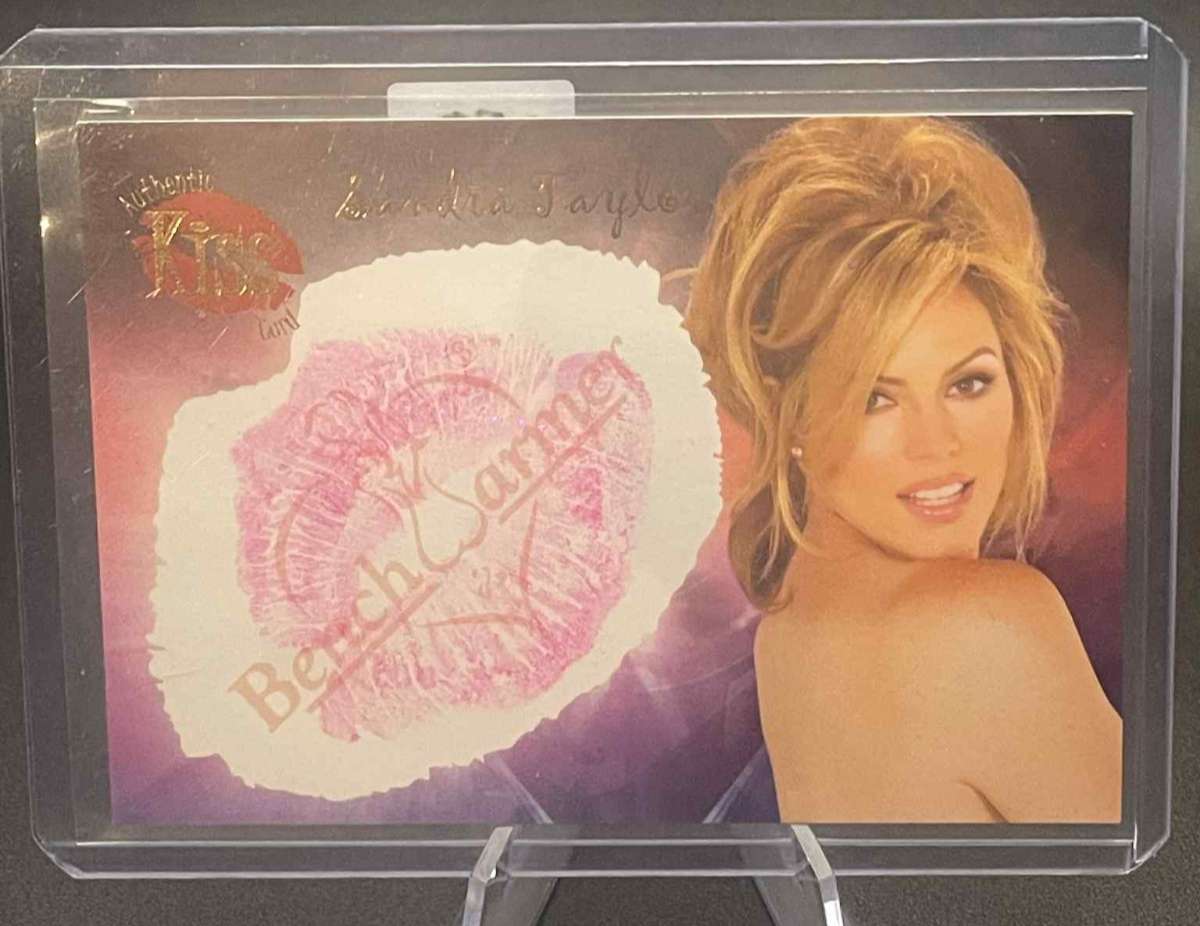 2006 BENCHWARMER HOBBY SANDRA TAYLOR KISS CARD