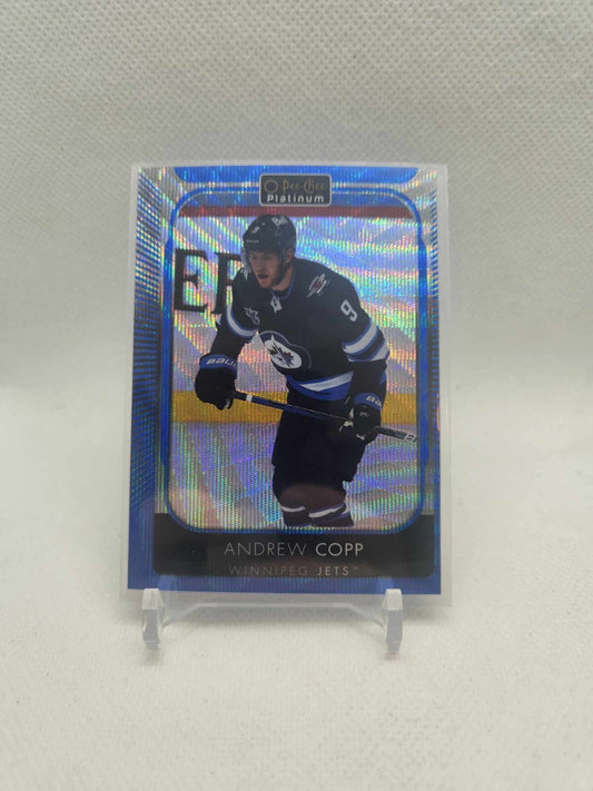 2021-22 O-Pee-hCee Platinum Blue Surge #165 Andrew Copp Winnipeg Jets