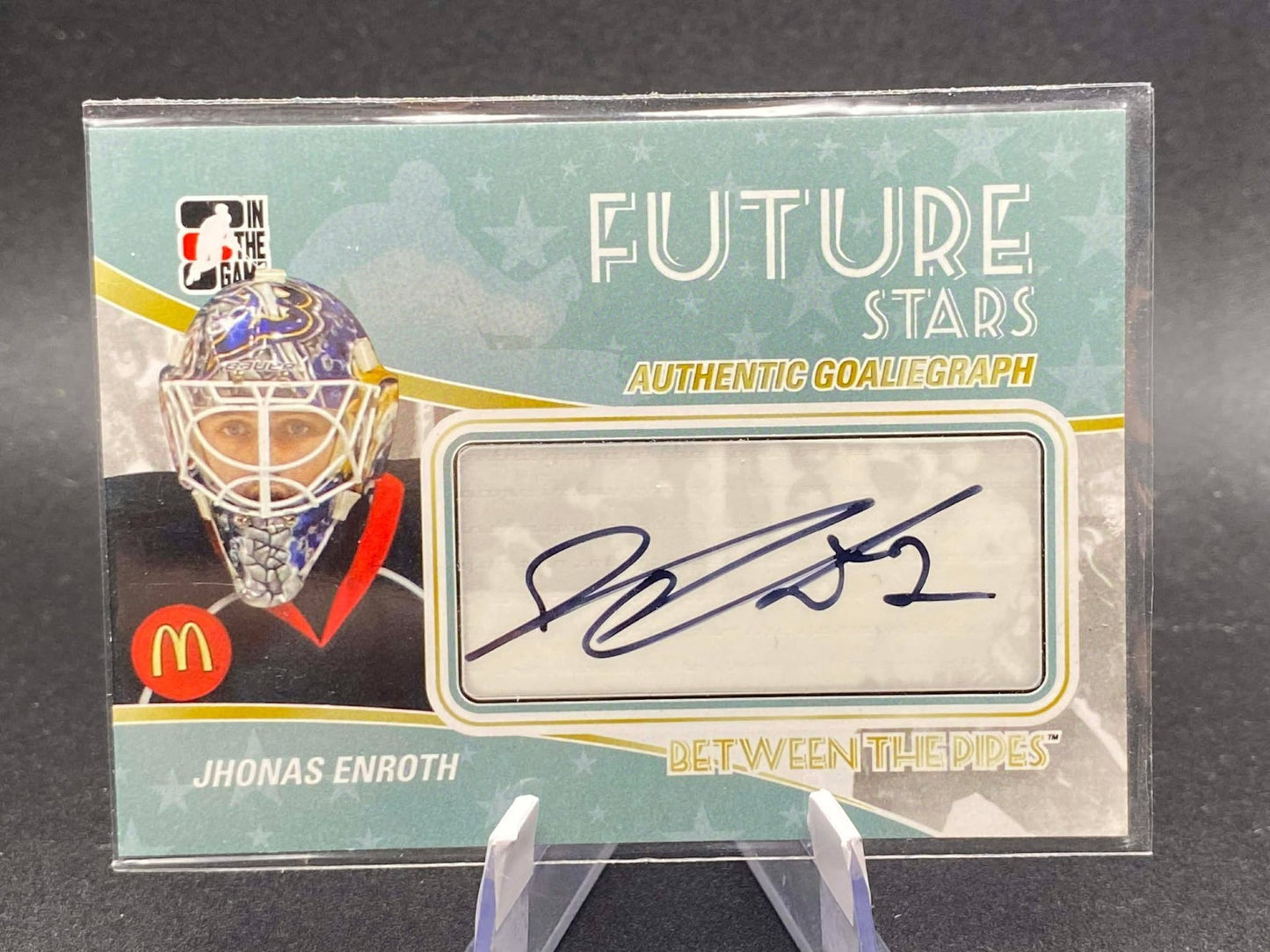 2010-11 In The Game Between Pipes Jhonas Enroth Future Stars Goaliegraph Auto
