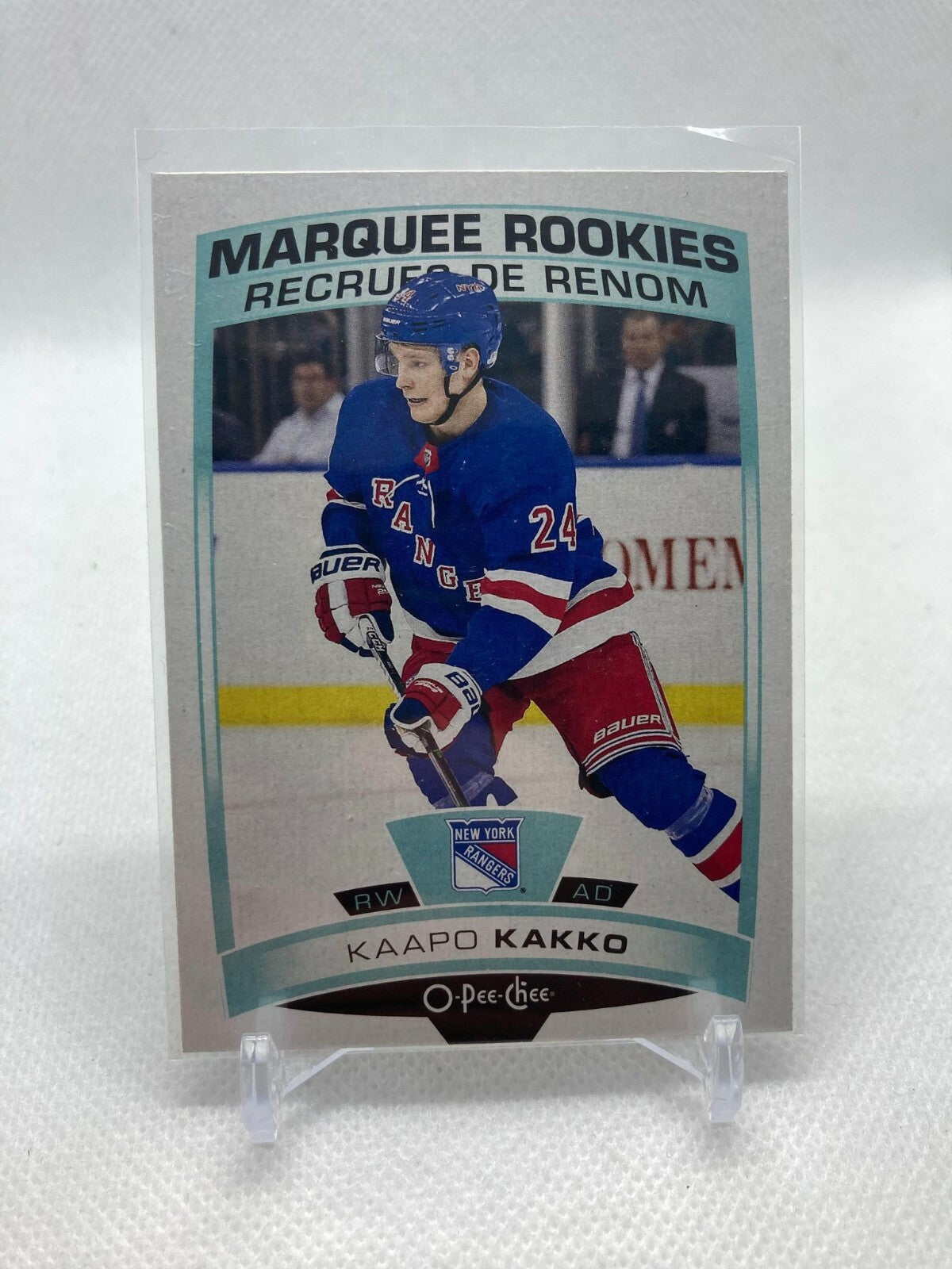 2019-20 O-Pee-Chee Marquee Rookies #650 - Kaapo Kakko NY Rangers