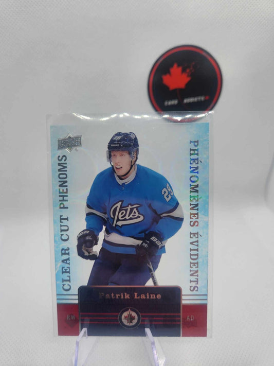 2019-20 TIM HORTONS CC 8 PATRIK LAINE CLEAR CUT PHENOMS CC8 UPPER DECK