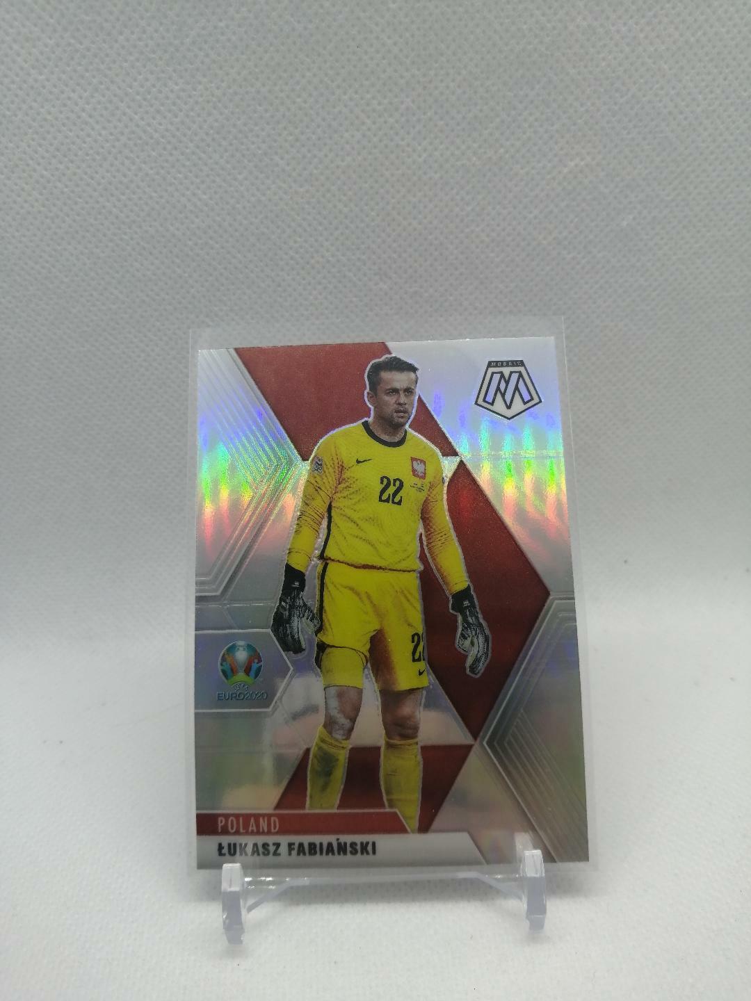 2021 Mosaic UEFA Euro 2020 silver Poland Lukasz Fabianski