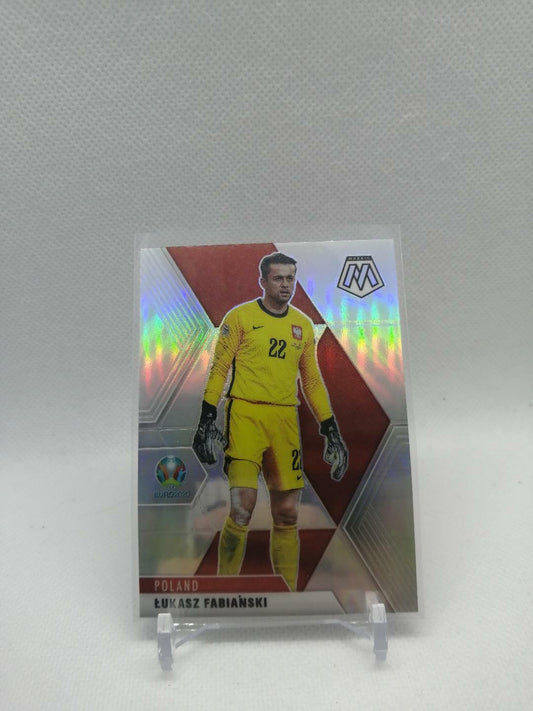 2021 Mosaic UEFA Euro 2020 silver Poland Lukasz Fabianski