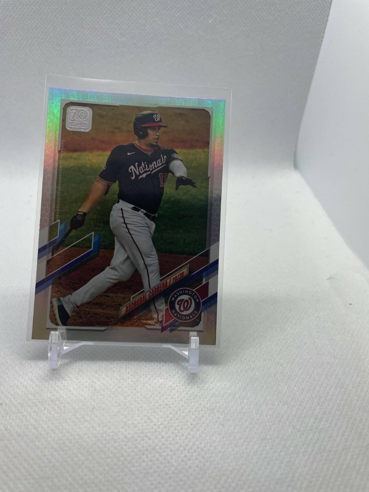 Topps 70th Asdrubal Cabrera Silver
