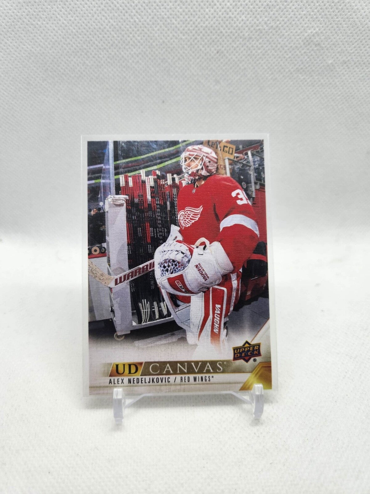 2022-23 Series 1 UD Canvas #C31 Alex Nedeljkovic - Detroit Red Wings!