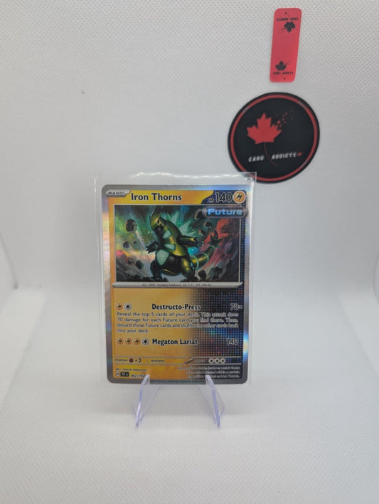 Pokemon Temporal Forces IRON THORNS 62/162 Holo Rare