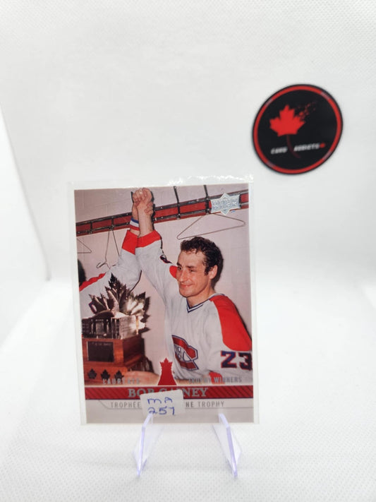 2008-09 Montreal Canadiens Centennial Trophy Winners #262 Bob Gainey