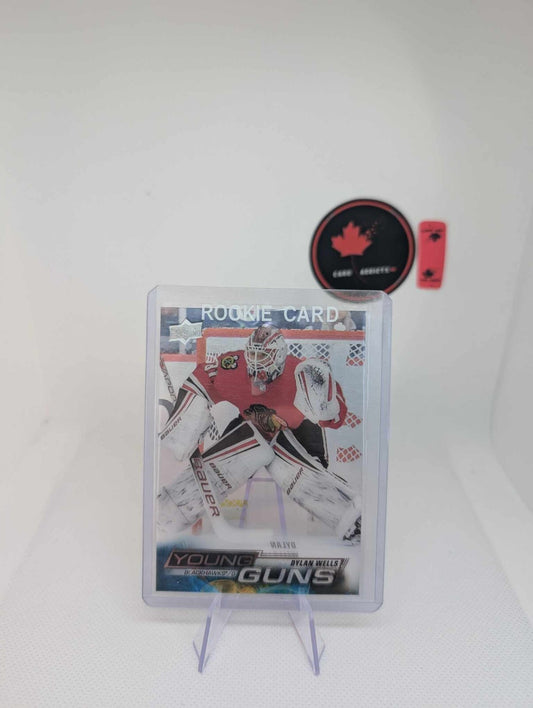 22/23 2022 UPPER DECK EXTENDED DYLAN WELLS #702 YOUNG GUNS ROOKIE RC CLEAR CUT