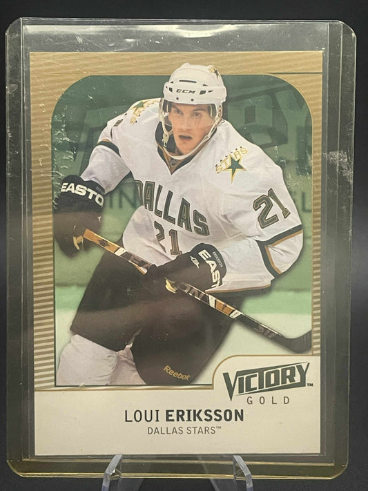 2009-10 Upper Deck Victory Gold parralel Loui Eriksson REF I