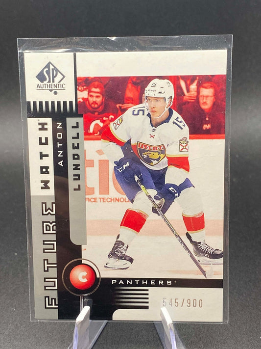 2021-22 Sp Authentic Anton Lundell Future Watch Retro Rookie /900 Florida