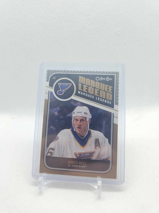 2011-12 O-Pee-Chee Marquee Legend Brett Hull #506 HOF St. Louis Blues