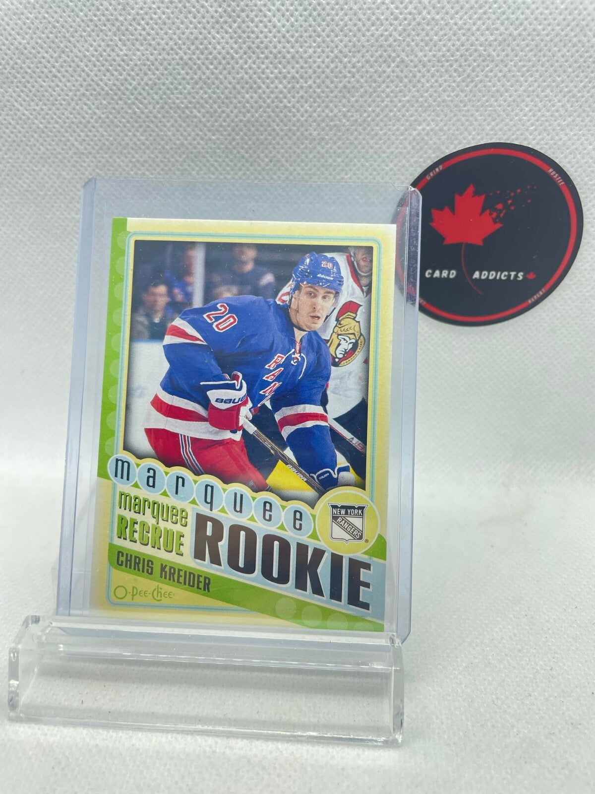 2012-13 Upper Deck Marquee Rookie Chris Kreider Rookie New York Rangers #585