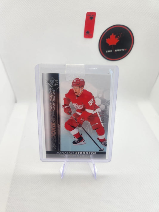 Jonathan Berggren #138 2022-23 SP Rookie Authentics /399 Detroit Red Wings