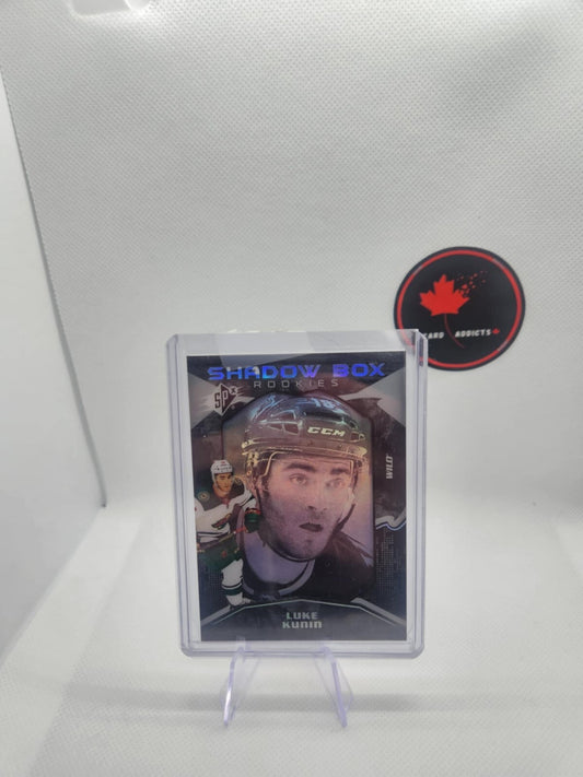 2017-18 SPx Shadow Box Rookies Luke Kunin Minnesota Wild #33