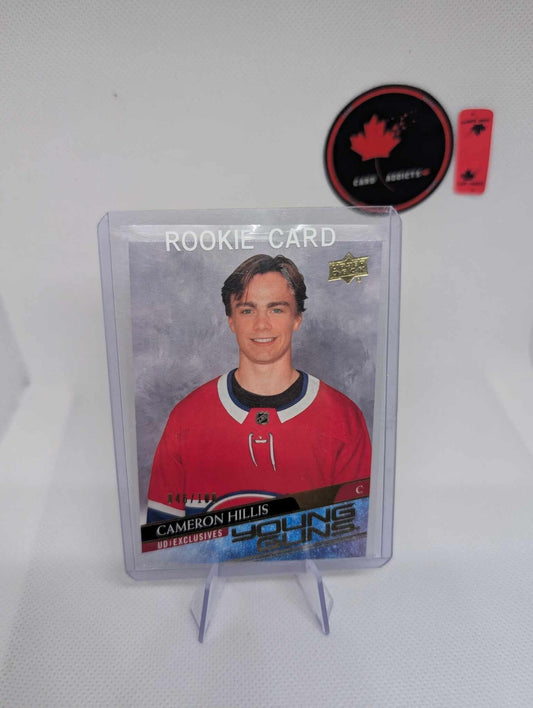 2020 Extended Series Young Guns UD Exclusives /100 Cameron Hillis #70