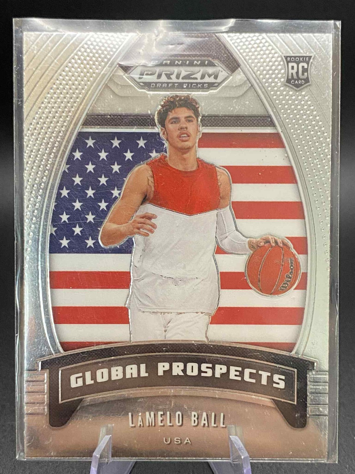 2020-21 LaMelo Ball - Panini Prizm Draft Picks Global Prospects Rookie #98