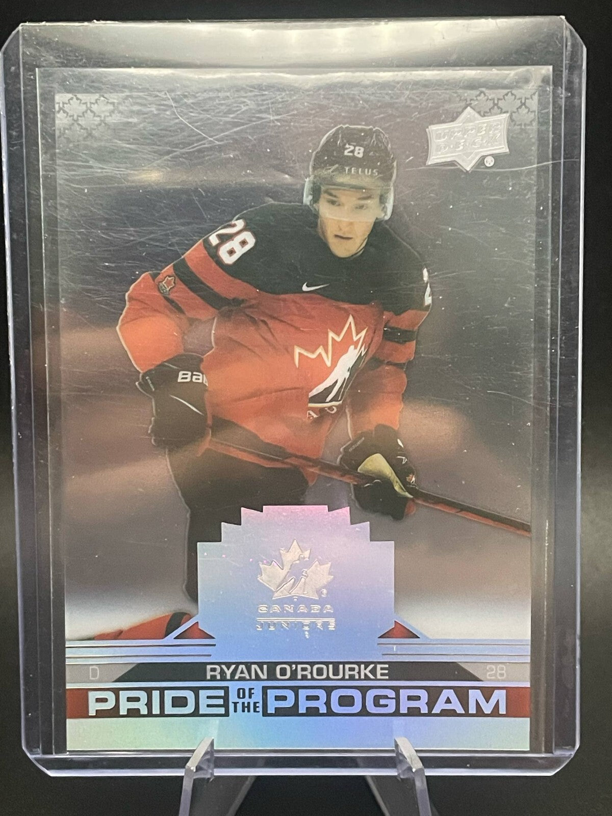 2022 UD Canada Juniors Pride Of The Program Clear Cut Ryan O’Rourke Team Canada