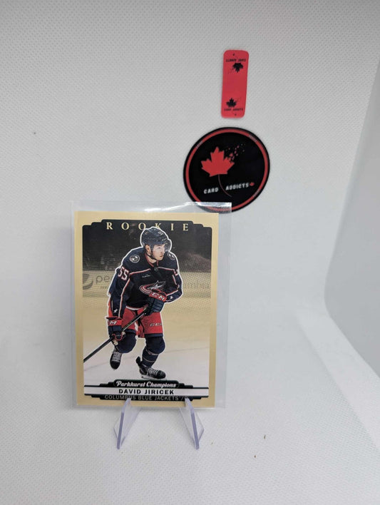 2022-23 Parkhurst Champions David Jiricek Rookie