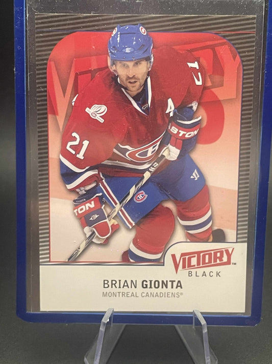 2009-10 Upper Deck Victory Black #277 Brian Gionta REF I