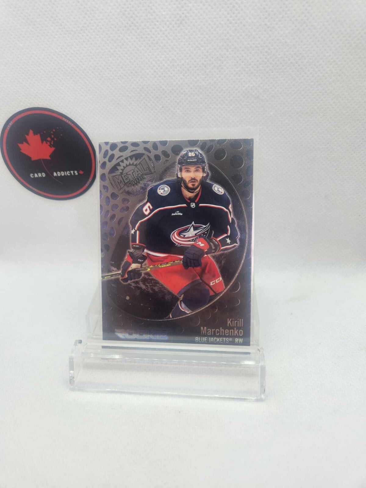 2022-23 Metal Universe Rookie Kiril Marchenko #188 Columbus Bluejackets