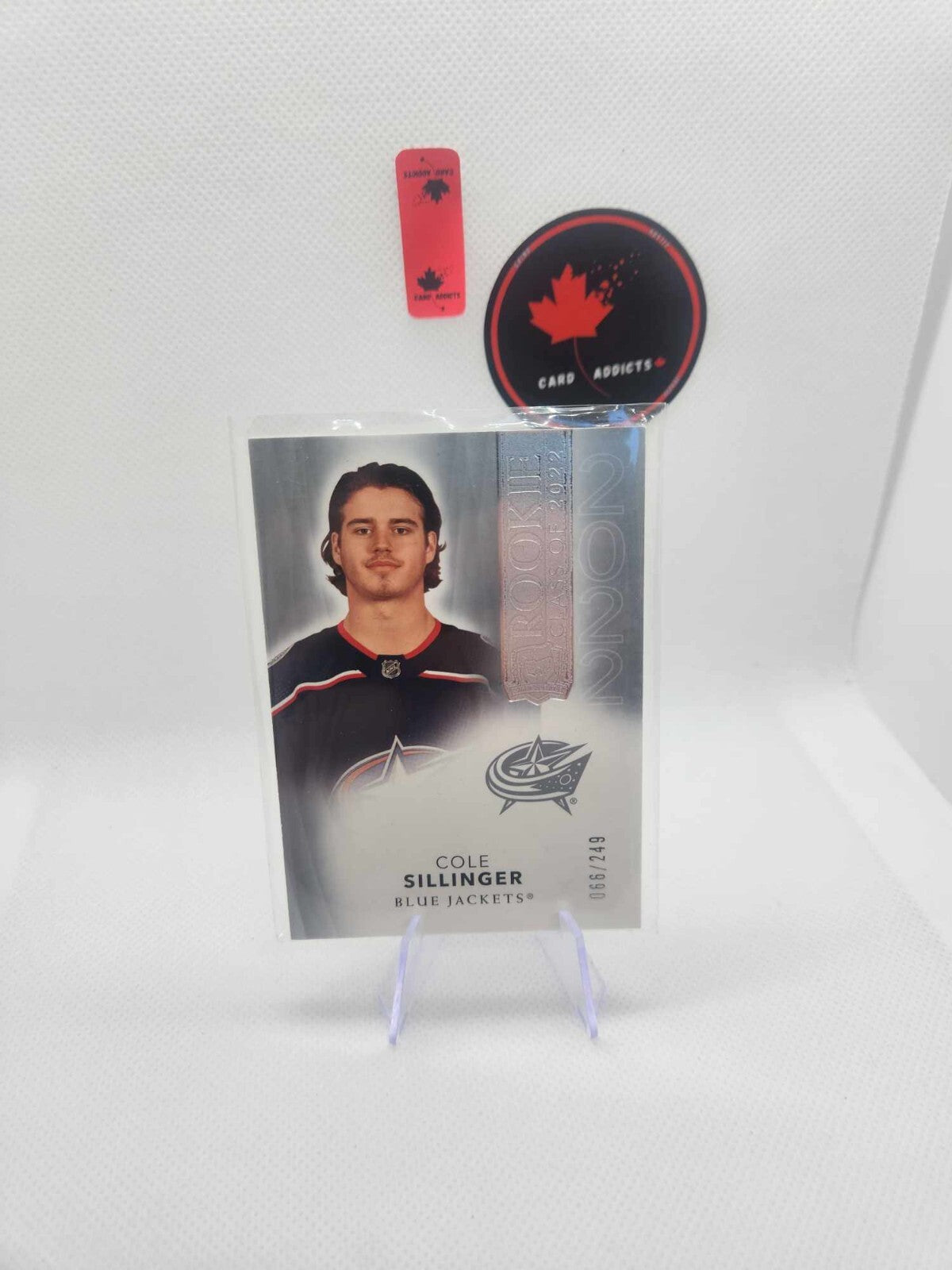 2021-22 Upper Deck The Cup Cole Sillinger Rookie Class #'d /249 Card #2022-CS