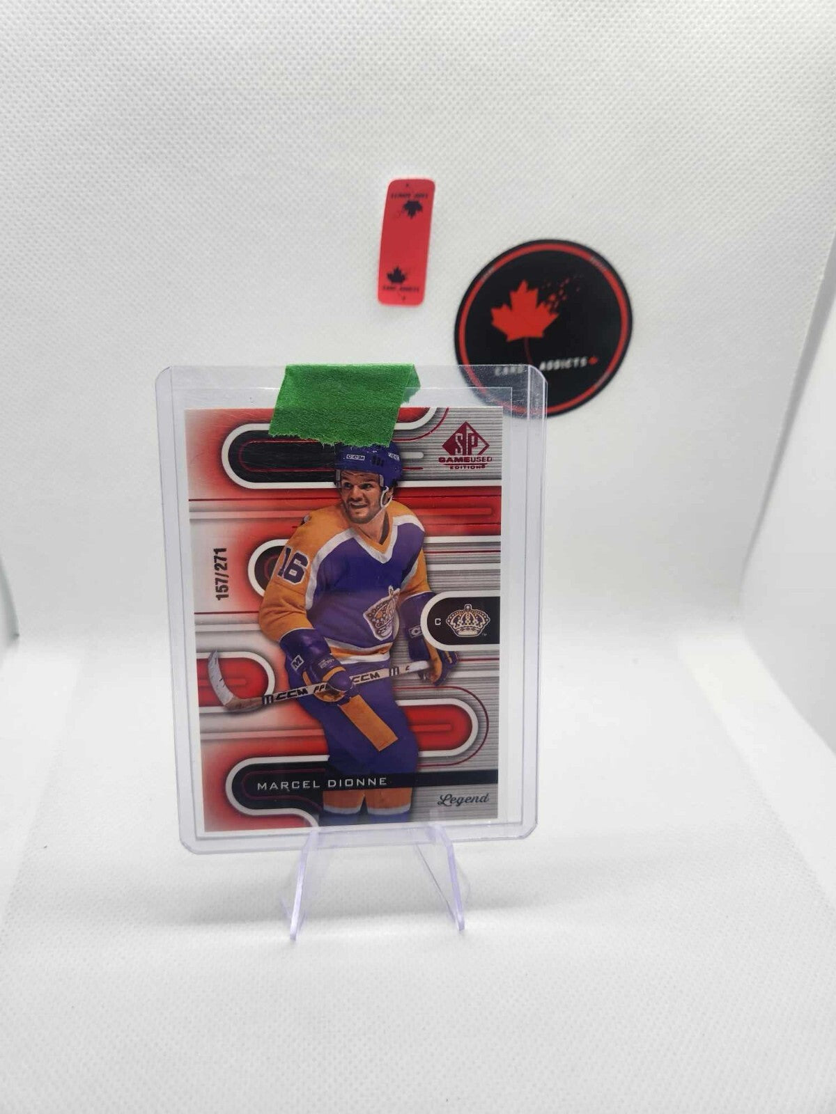 2022-23 SP Game Used Red #132 Marcel Dionne /271 - Los Angeles Kings