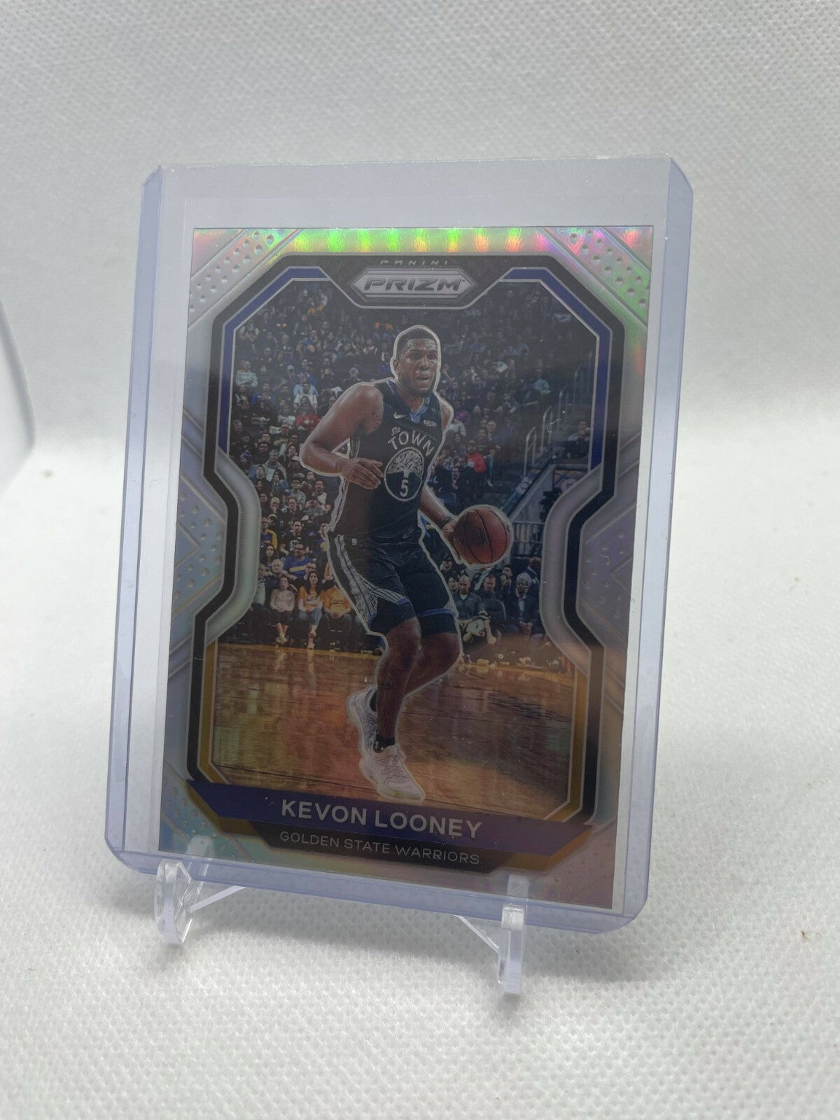 2020-21 Panini Prizm Kevon Looney Silver Prizm