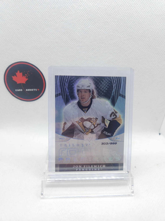 2008-09 Trilogy Rookie Premieres #113 Jon Filewich /999
